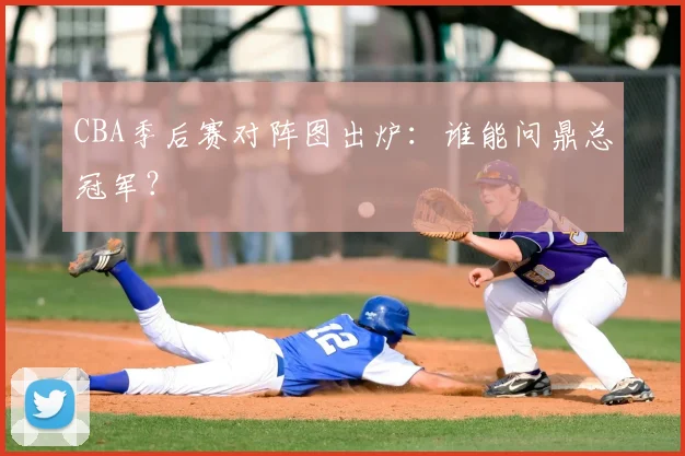 CBA季后赛对阵图出炉：谁能问鼎总冠军？